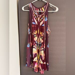 Silky Free People Dress (with pockets)!